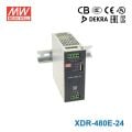 Mean Well XDR-480E-24 480W 24V Ekonomik DIN Ray Güç Kaynağı