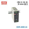 Mean Well XDR-480E-24 480W 24V Ekonomik DIN Ray Güç Kaynağı