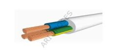 Hes 3x0,75 mm² TTR Beyaz Kablo (H052xz1-F) Halojen Free - 100 Metre