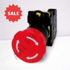 Gwest A5 - 01ZS A5-01ZS ( ACİL STOP) Mantar Buton 1NC 6054