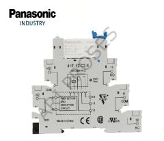 Panasonic 24V DC Slim Röle (İnce/Yaprak Tip Arayüz Rölesi) | Vidalı Bağlantı