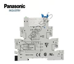 Panasonic 24V DC Slim Röle (İnce/Yaprak Tip Arayüz Rölesi) | Vidalı Bağlantı