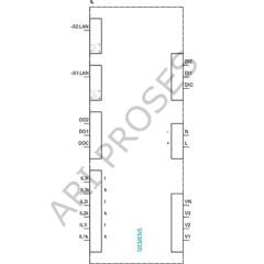 SIEMENS 7KM3220-1BA01-1EA0 Sentron Ölçüm Cihazı PAC3220