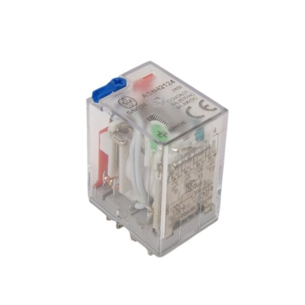 SAVIOR ASN42124 5A 24VDC 4PDT Güç Rölesi LED'li
