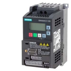 Siemens SINAMICS V20 6SL3210-5BB15-5UV1 0.55kW 1AC 230V Frekans Konvertörü