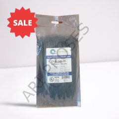 ÇKB 140-3 S  3,6x140mm Plastik Kablo Bağı Siyah Klips