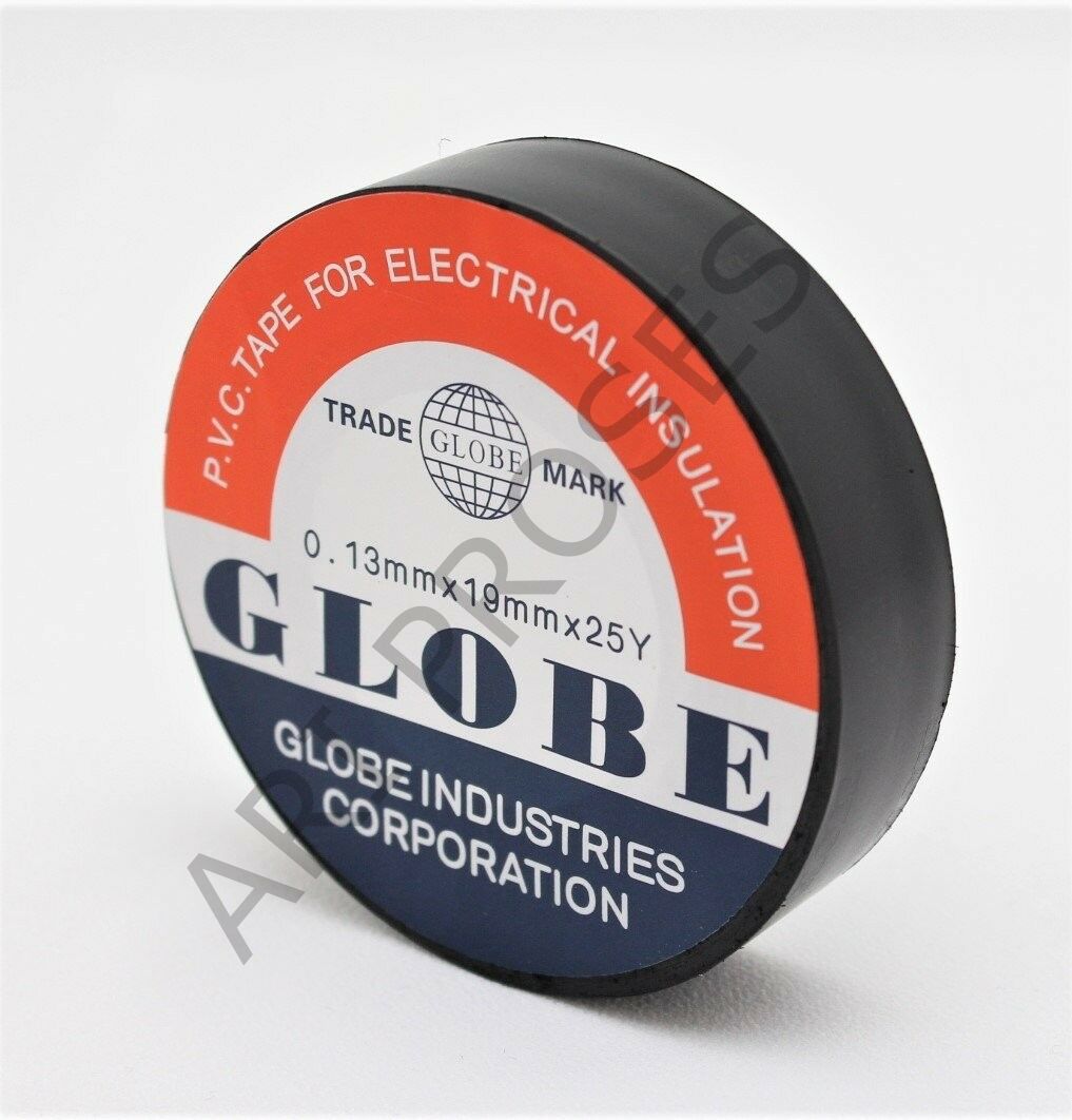 GLOBE İzole Elektrik Bandı Siyah