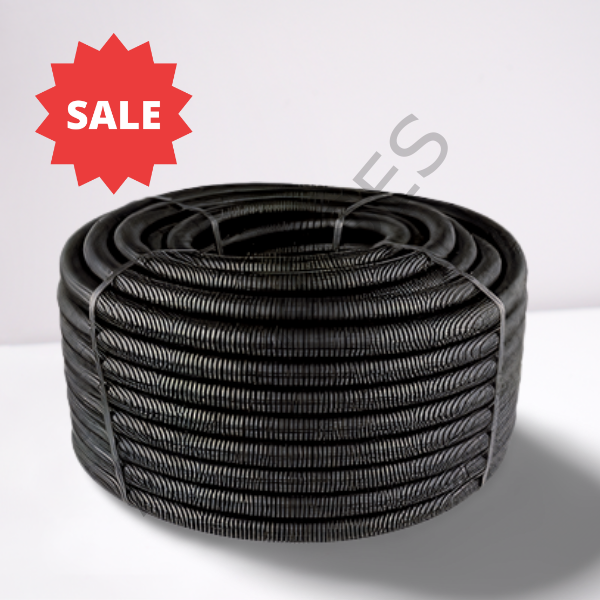 Mutlusan Ø20 Plastik Spiral Siyah 001 020 400020 00 11 - 50 Metre