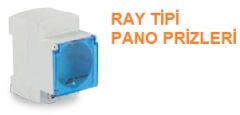 Mutlusan 010 104 000157 16A Topraklı Ray Tipi Pano Prizi