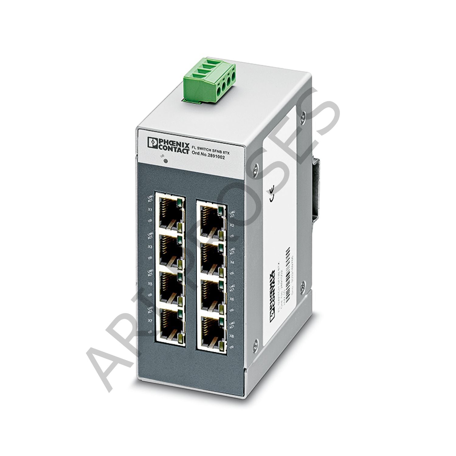 Phoenix Contact FL SWITCH SFNB 8TX 8 Port Ethernet Switch 2891002