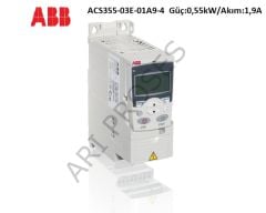 ABB ACS355-03E-01A9-4 0,55kW Ac Motor Sürücü 3AUA0000058183C