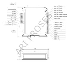 Pavone DAT 11 Profinet I/O LoadCell Weight Transmitter Indicator