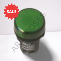 Zelkon 22mm Led Sinyal Lambası Yeşil 220 V AC