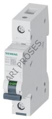 Siemens 5SL6125-6YA B Tipi 25A 1 Faz 6kA Otomatik Sigorta