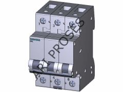 Siemens 5SL6316-7YA Otomatik Sigorta (3P, C16, 6 kA, 400V AC, 3-Kutup MCB)