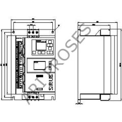 Siemens 3RW5514-1HA14 | SIRIUS 3RW55  7,5/15 kW  18A