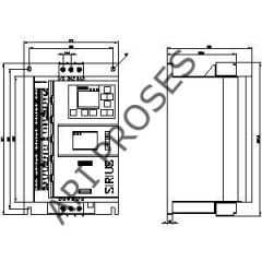Siemens 3RW5516-1HA14 15kW 32A SIRIUS Soft Starter