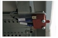 Pano Kapak Switch'i Buton Switch 1NC / NK (Pano Kapı Aydınlatma Anahtarı) ZL-1010