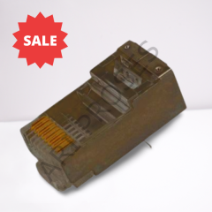 Metal RJ45 Cat6 Metal Jack Uç 8p/8c