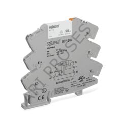 Wago Slim Röle 857-304 Röle Modülü 24V DC 1 Açık/Kapalı (1PDT) (Yaprak Röle)