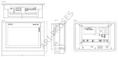 Siemens TP900 Comfort HMI 9'' Dokunmatik Ekran 6AV2124-0JC01-0AX0
