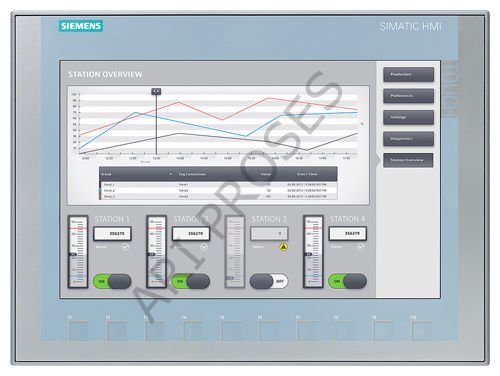 Siemens 6AV2123-2MB03-0AX0 | SIMATIC KTP1200 Basic PN 12'' HMI