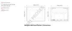 Weintek MT8050iE 4,3'' HMI Panel