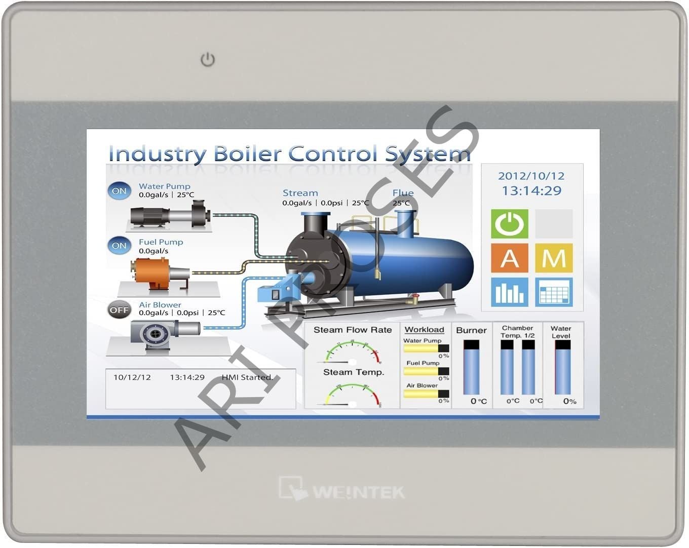 Weintek MT8071iE 7'' TFT Dokunmatik HMI Operatör Paneli (Ethernet'li)