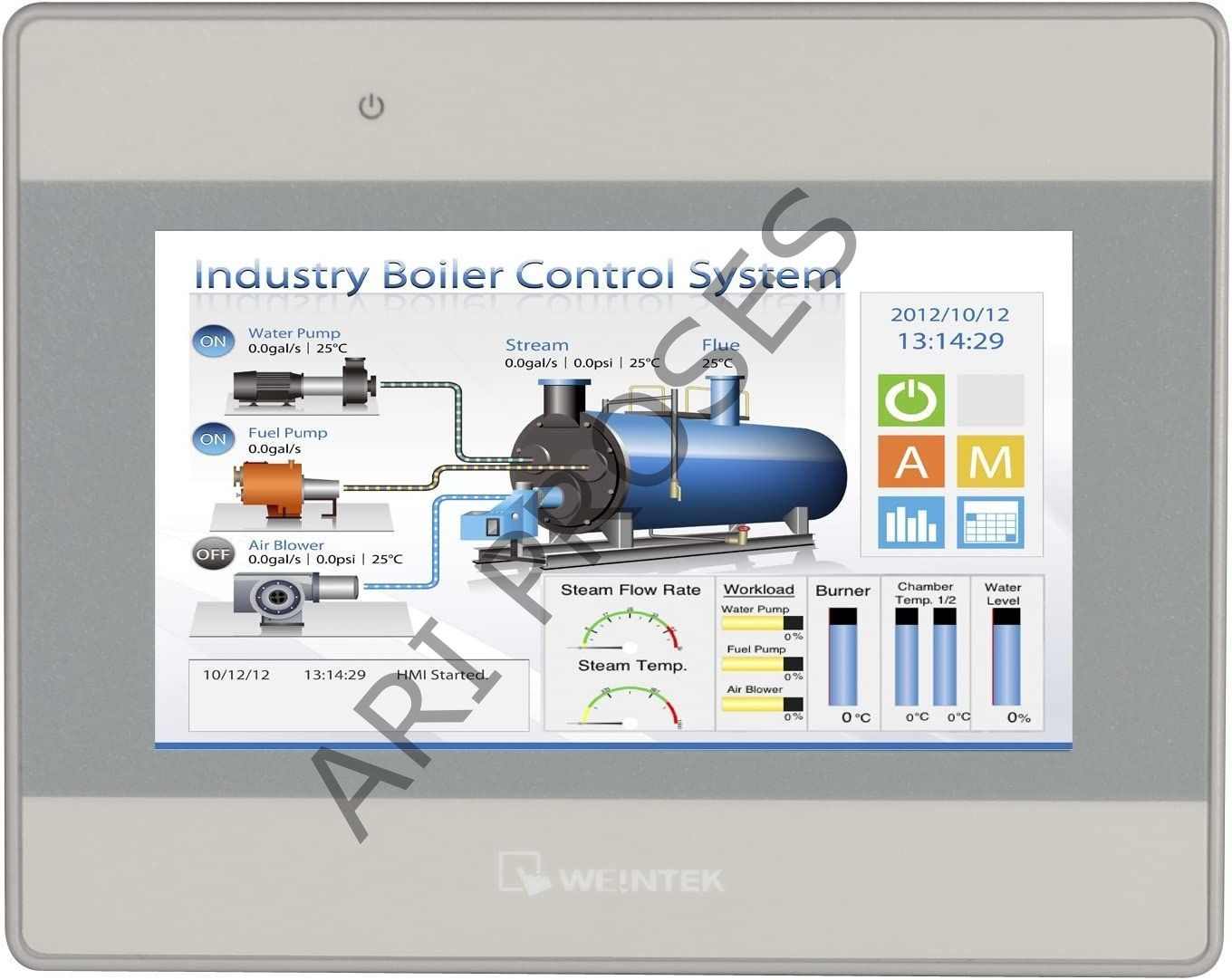 Weintek MT8071iE 7'' TFT Dokunmatik HMI Operatör Paneli (Ethernet'li)