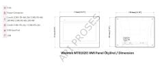 Weintek MT8102iE 10.1'' HMI Panel