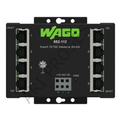 Wago 852-112 8 Port Endüstriyel ECO Ethernet Switch