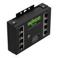 Wago 852-112 8 Port Endüstriyel ECO Ethernet Switch Unmanaged DIN Ray