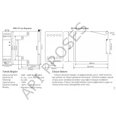 Tense ER-DG Düşmede Gecikmeli Zaman Rölesi