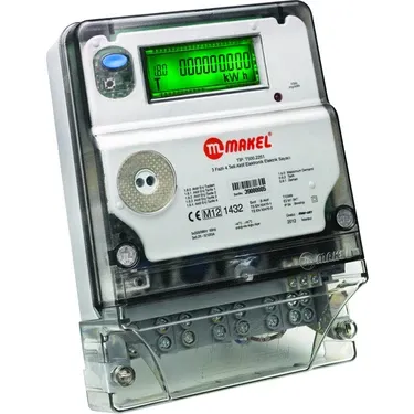 Makel Trifaze Elektronik Elektrik Sayacı T600.2251   5/100