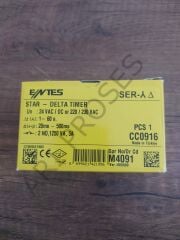 ENTES SER-YU Yıldız Üçgen Zaman Rölesi (230V AC, Asenkron Motor Yol Verme Rölesi)