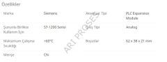 6ES7232-4HA30-0XB0 Simatic S7-1200 Analog Output SB1232 1 AO +/-10 V DC 0-20mA