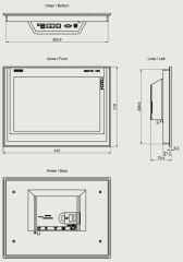 TP1500 Comfort 15'' Dokunmatik Ekran HMI Panel 6AV2124-0QC02-0AX2