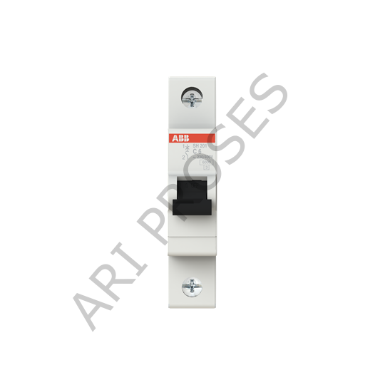 ABB SH 201-C 6 Tek Kutup 6A C Tipi 6kA Otomatik Sigorta 2CDS211001R0064