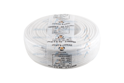 3x2,5 TTR Öznur Beyaz Kablo H05VV-F (NYMHY) 100 Metre