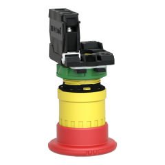 Schneider Electric XB5AS8442 Acil Stop Butonu 40mm 1NK Kalıcı Çevir-Çek Acil Durdurma Butonu 3389110575453