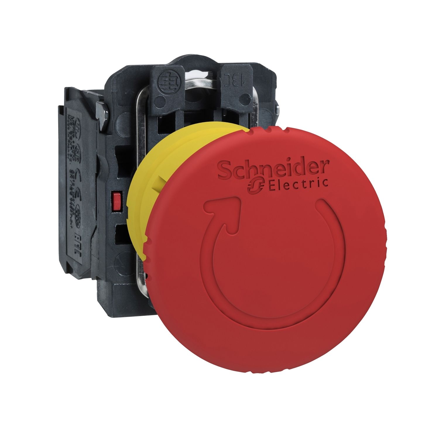 SCHNEIDER XB5AS8442 | Ø40 Kırmızı Acil Stop Butonu (Çevir-Bırak)