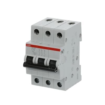ABB SH 203-C 10 3 Kutuplu Otomatik Sigorta 6kA C Eğrisi (2CDS213001R0104)