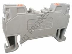 Onka 1512 OPK 4mm² Yay Bağlantılı Ray Klemens Gri 1020024 - 100 Adet (1 Kutu)