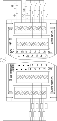 6ES7223-1BH32-0XB0 SM1223 S7-1200 8DI/8DO 24VDC (Transistör 0.5A)