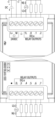 6ES7222-1HF32-0XB0 SM1222  S7-1200 8 Röle Çıkış (2A)