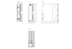 SIEMENS SIMATIC S7-300 Digital input SM 321 16DI 24V DC 6ES7321-1BH02-0AA0