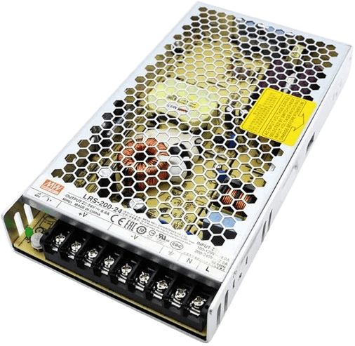 Mean Well LRS-200-24 200W 24V 8.8A Slim Tip Metal Güç Kaynağı