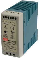 Mean Well MDR-40-24 | 24V 1.7A DIN Ray 40W Güç Kaynağı