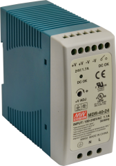 Mean Well MDR-40-24 | 24V 1.7A DIN Ray 40W Güç Kaynağı