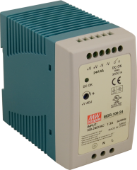 Mean Well MDR-100-24 | 24V 4A 100W DIN Ray Güç Kaynağı